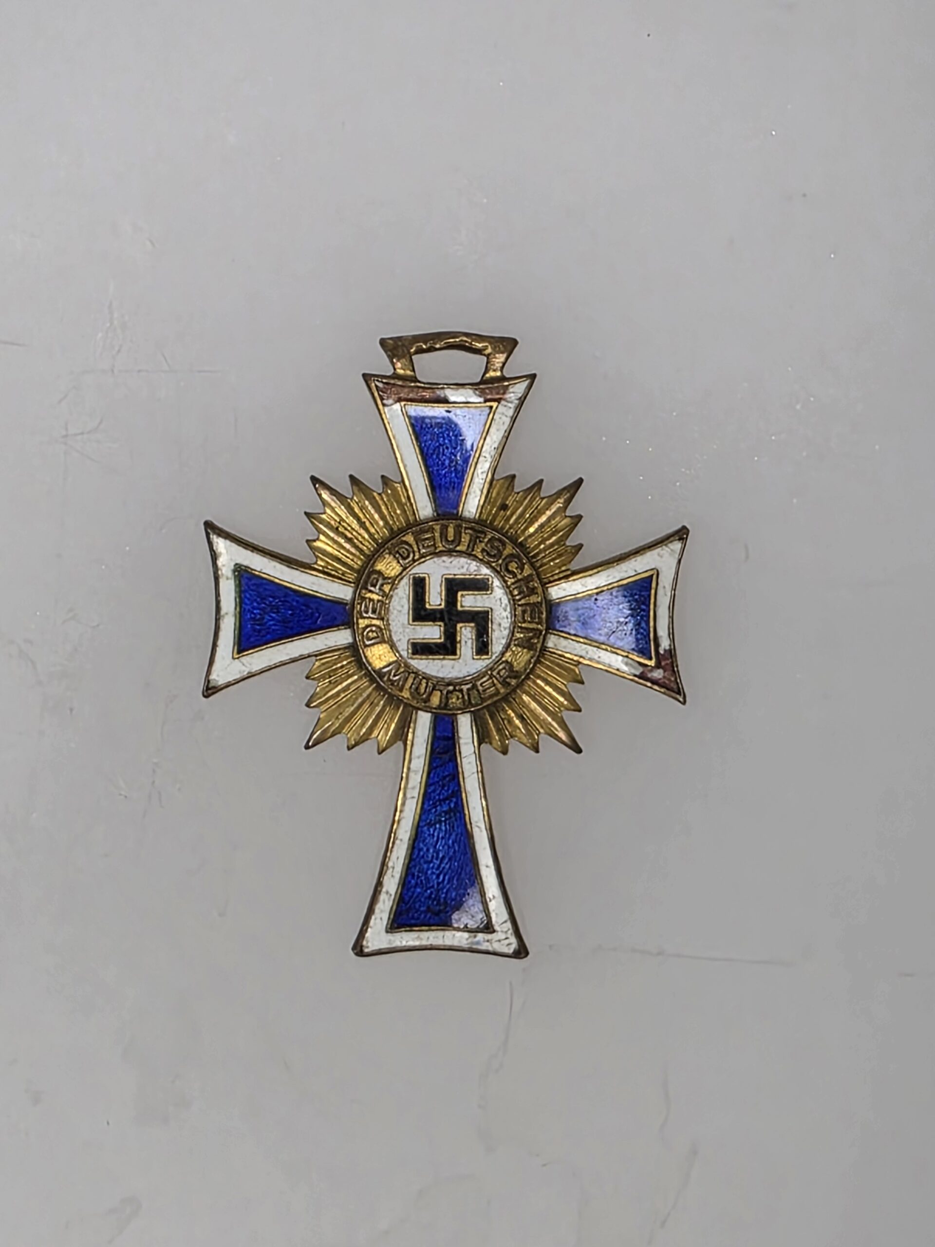 Original Mutterkreuz Bronze Medal with 1939 Award Document - Image 4