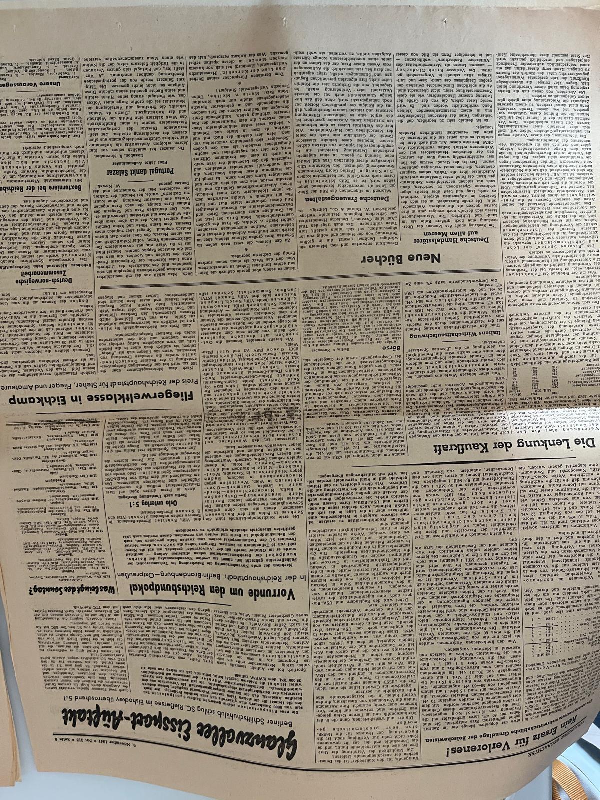 Völkischer Beobachter 9 November 1941 Berlin Edition – Munich Speech, Eastern Front & Luftwaffe Reports - Image 8