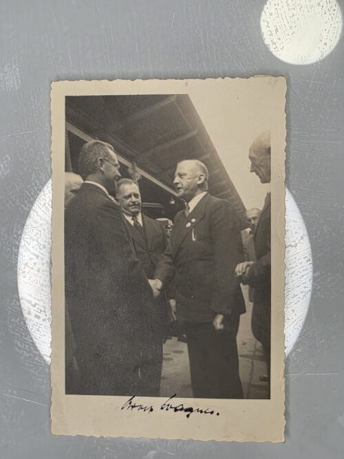 Adolf Wagner Signed Photograph – Original Historical Autograph
