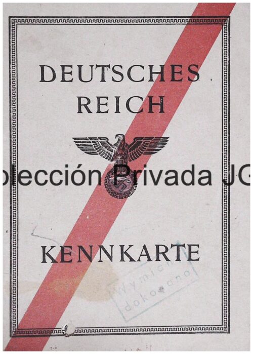 Bromberg 1944 Reich Kennkarte original cover