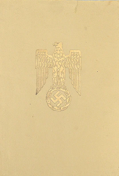 Hermann Göring signed professor appointment document 1941