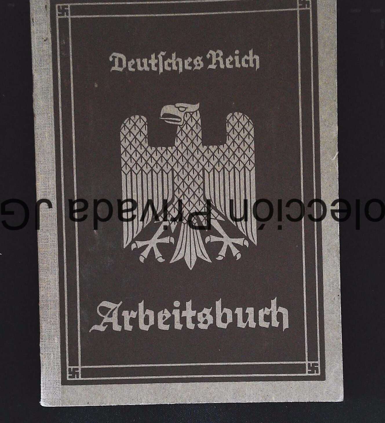 WWII German Arbeitsbuch original Deutsches Reich cover