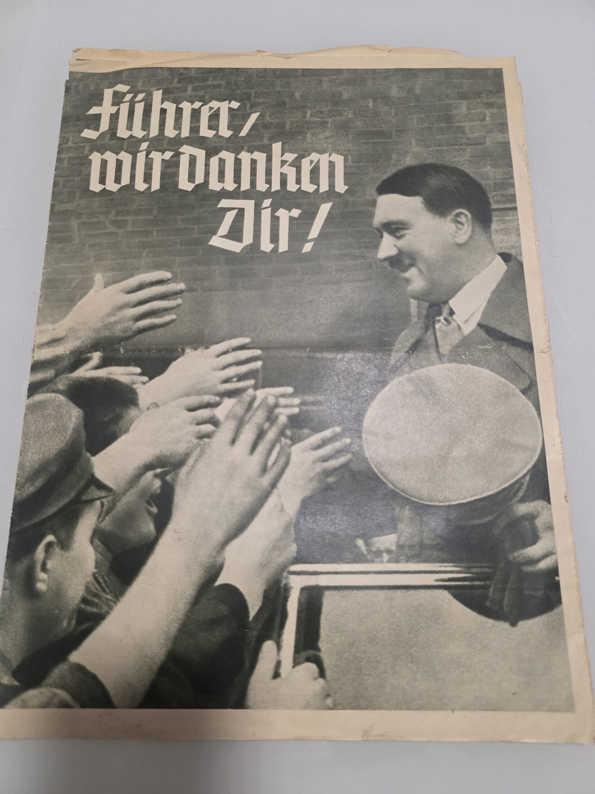 1938 German propaganda brochure Führer wir danken Dir