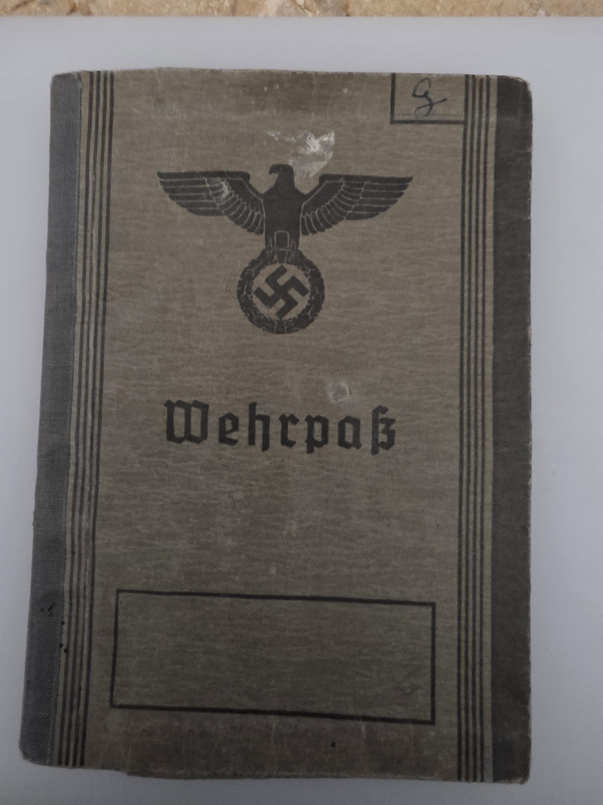 WWII German Wehrpass – Willi Geller, Hannover 1938–44 - Image 5