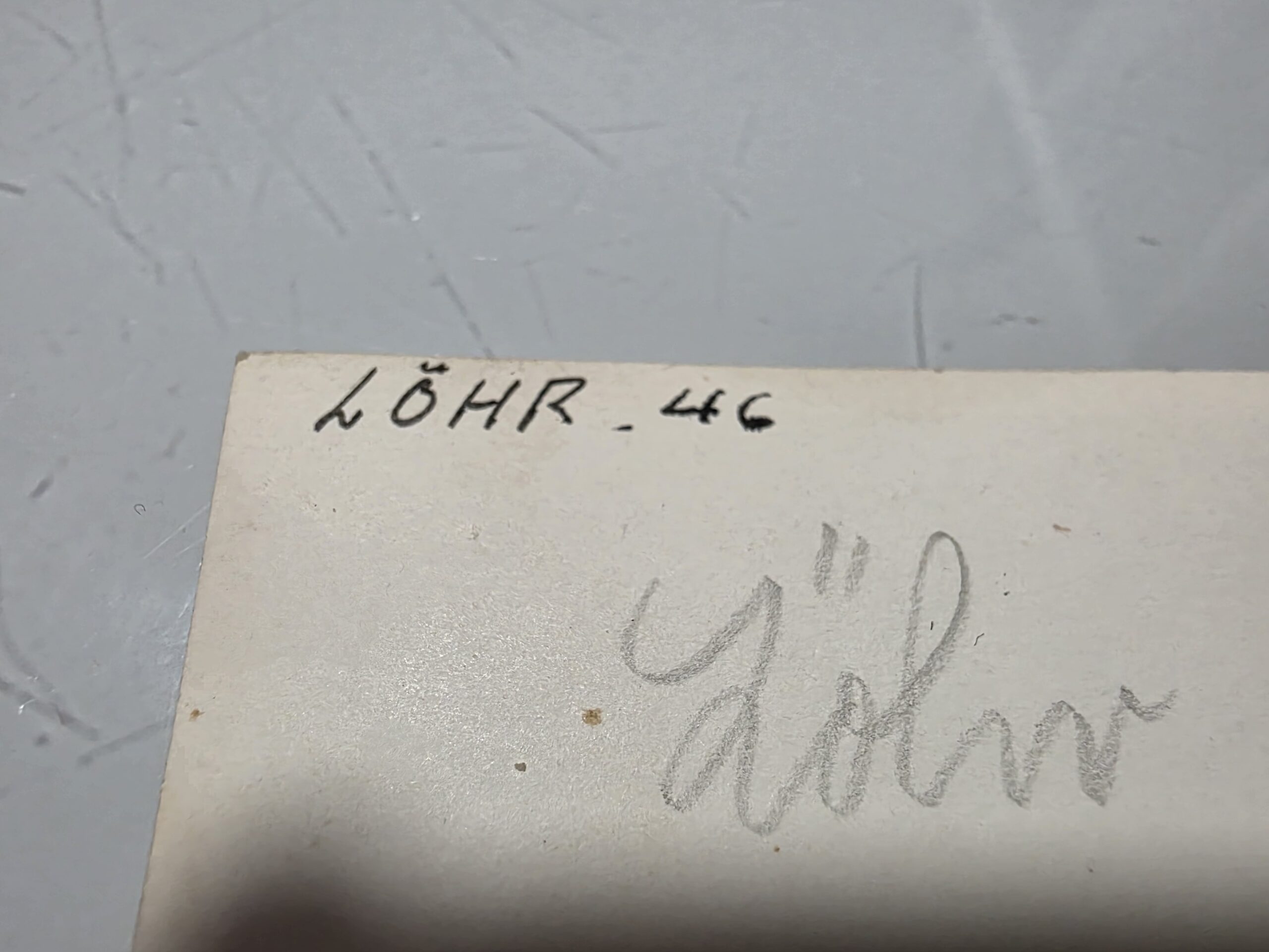 Original WWII press photograph associated with Alexander Löhr signed