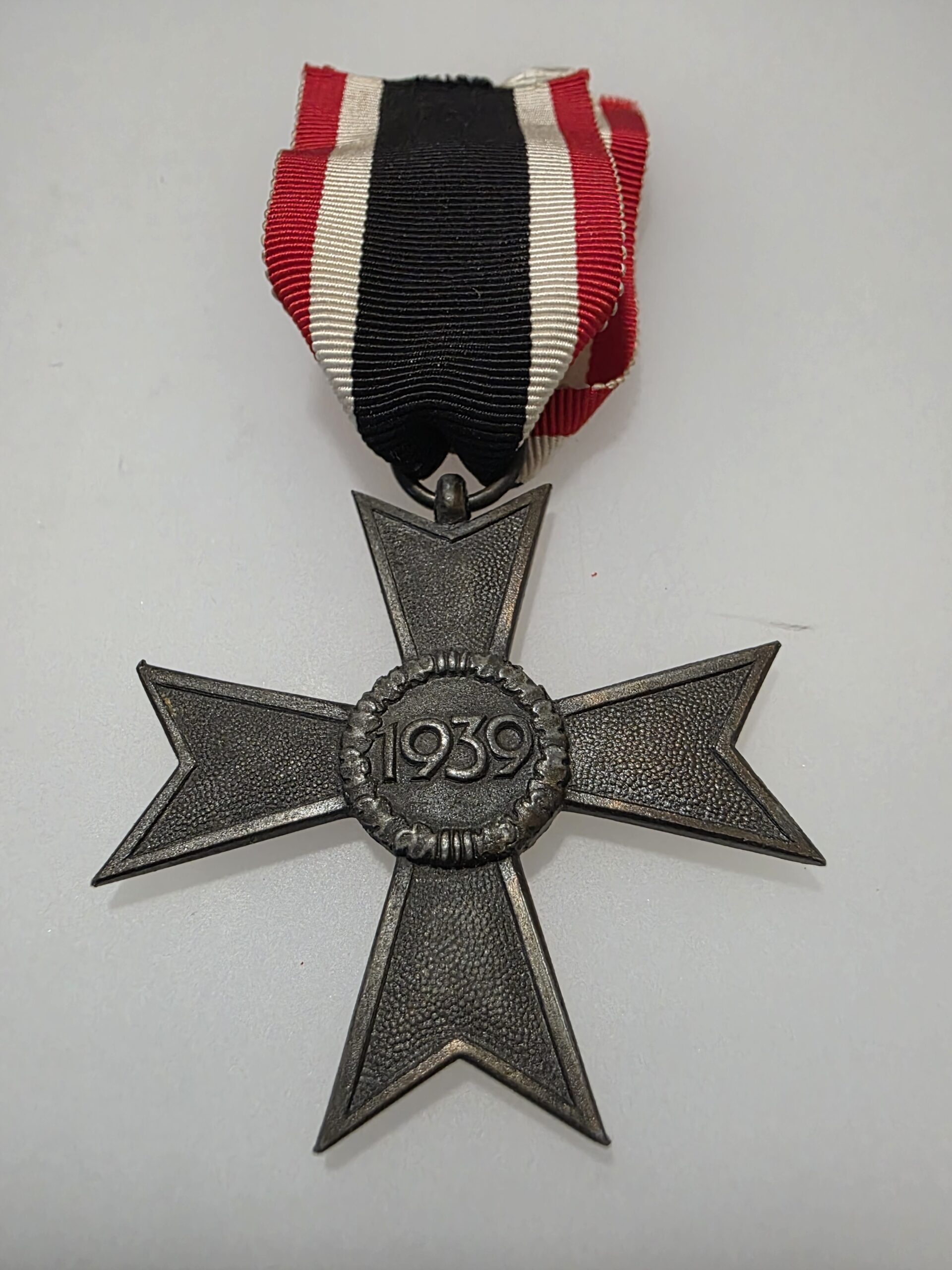 Original WWII War Merit Cross 2nd Class Without Swords 1939 Reverse