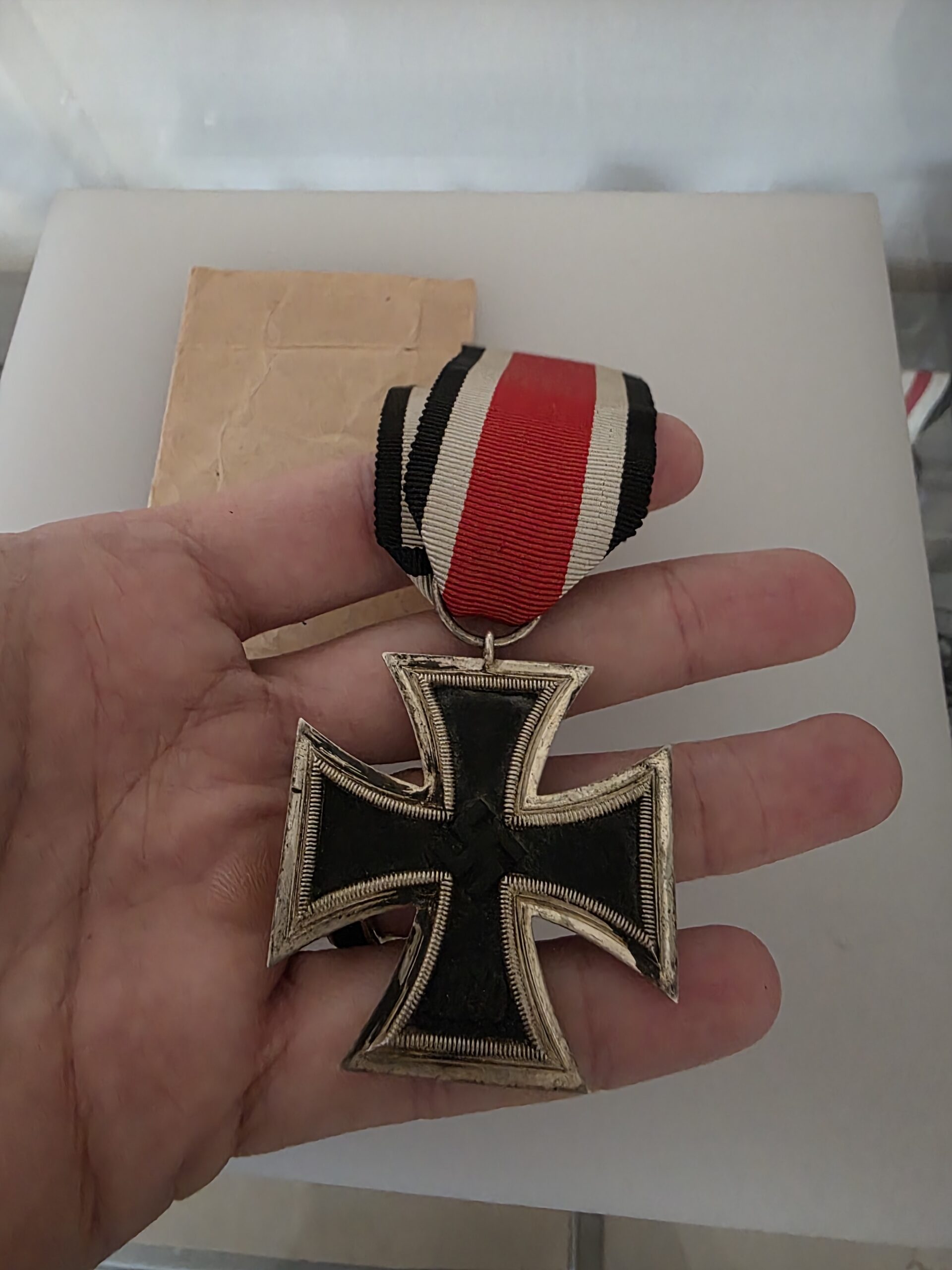 WWII German Iron Cross 2nd Class 1939 with Packet - Image 3