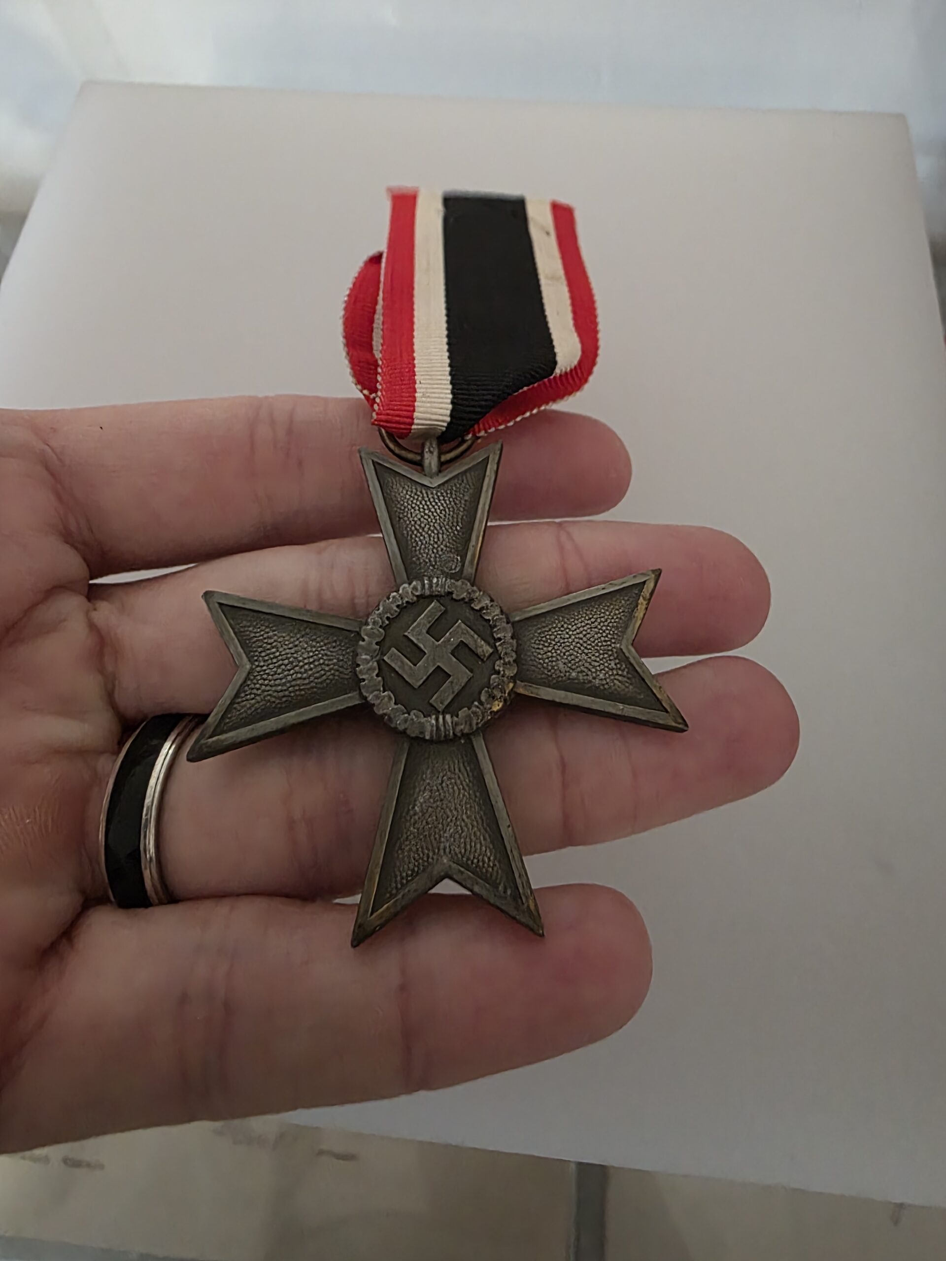 WWII German War Merit Cross 2nd Class Without Swords front
