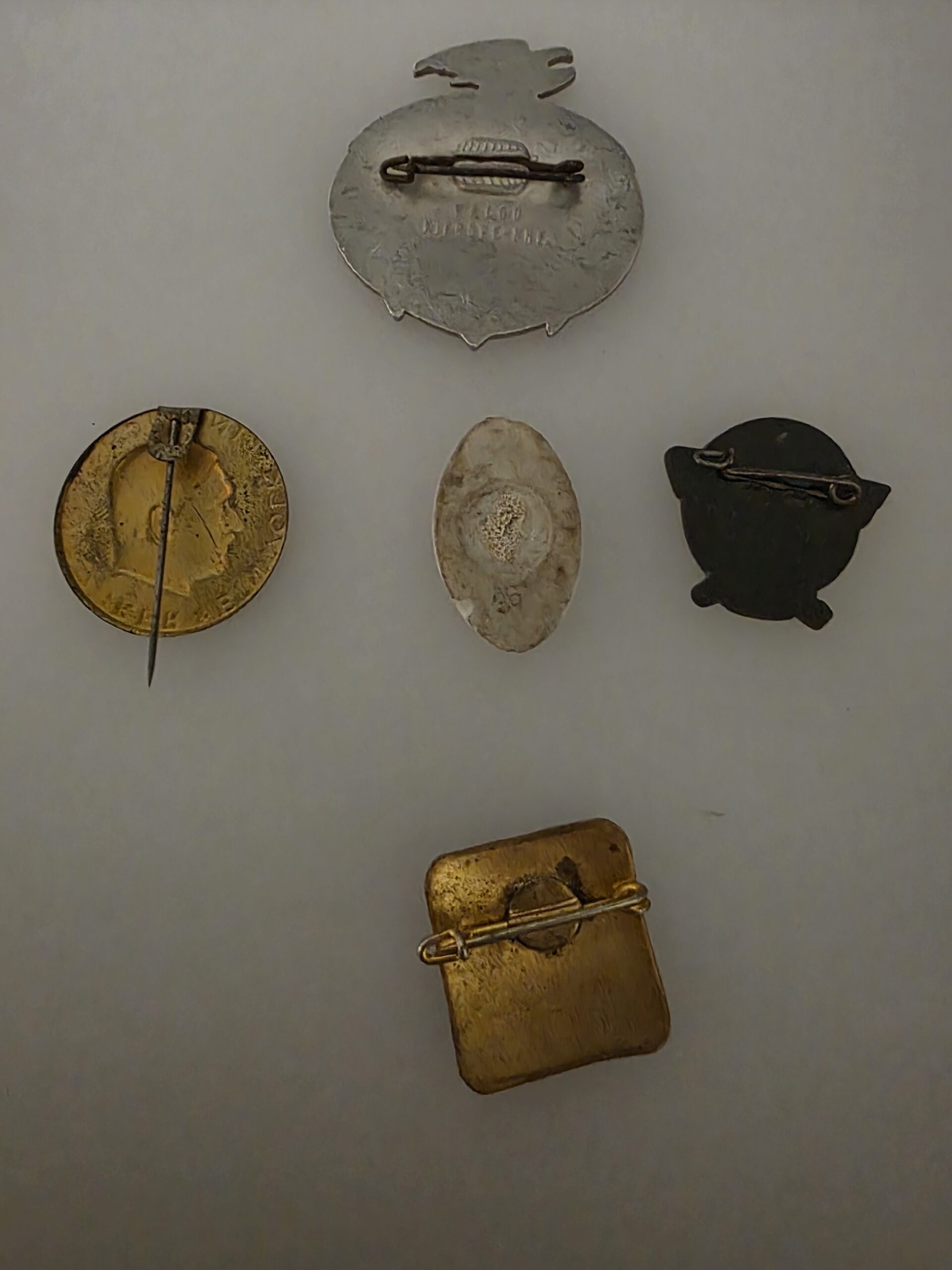 German 1930s Badge Lot – HJ, Seefahrt & Frauenhilfe Pins - Image 3