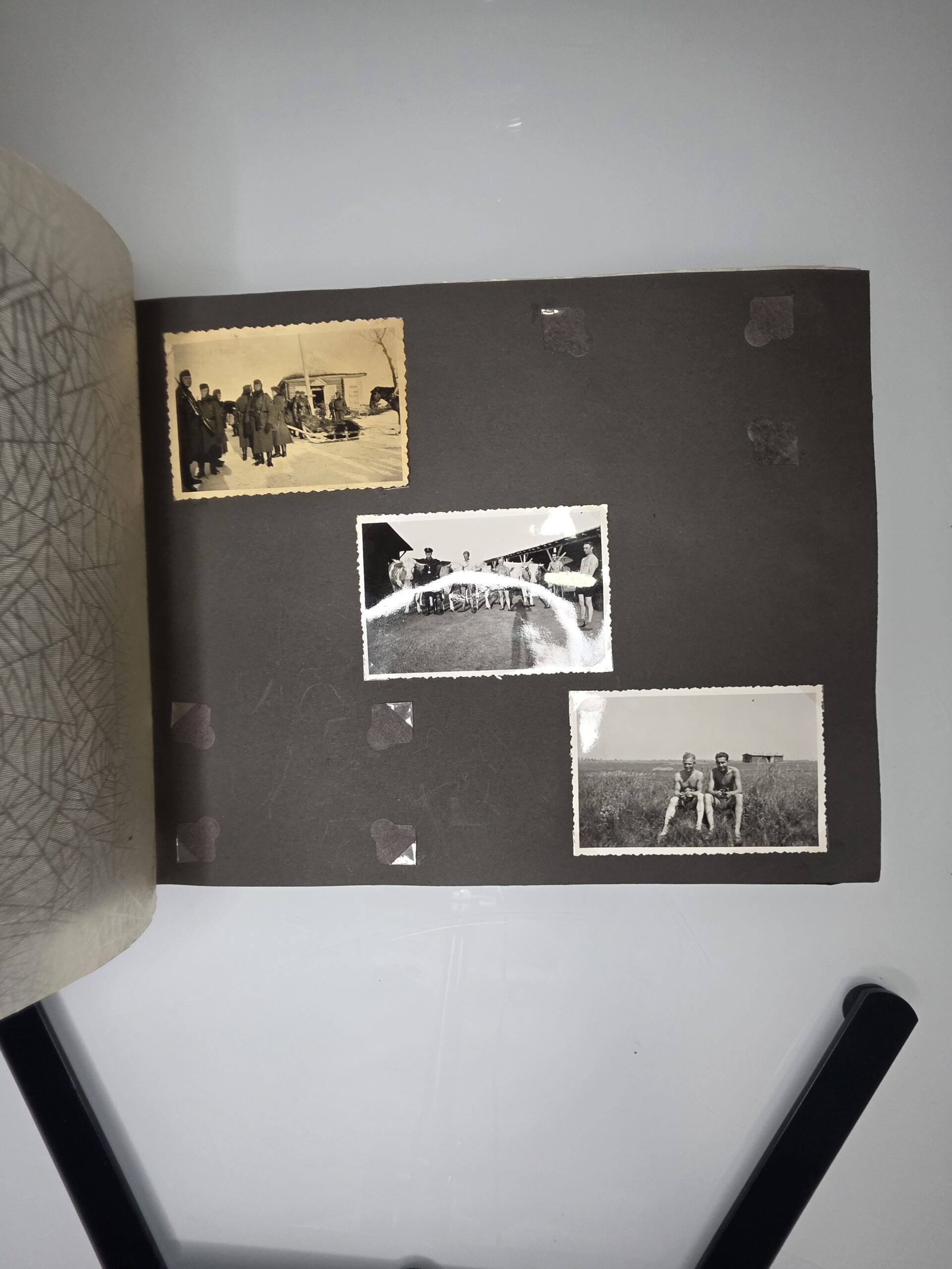 Original WWII German Photo Album “Meine Dienstzeit” - Image 9
