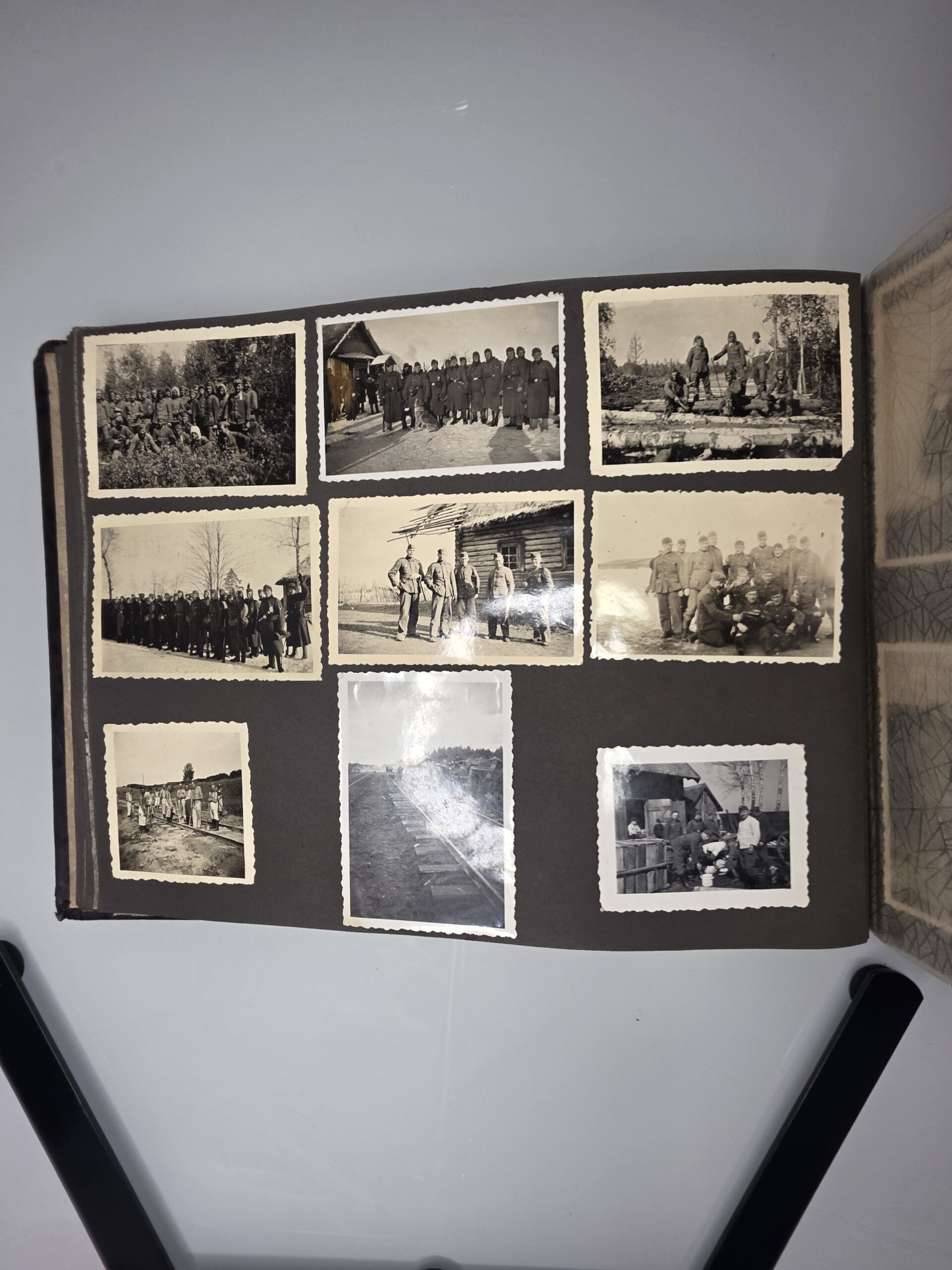 Original WWII German Photo Album “Meine Dienstzeit” - Image 5
