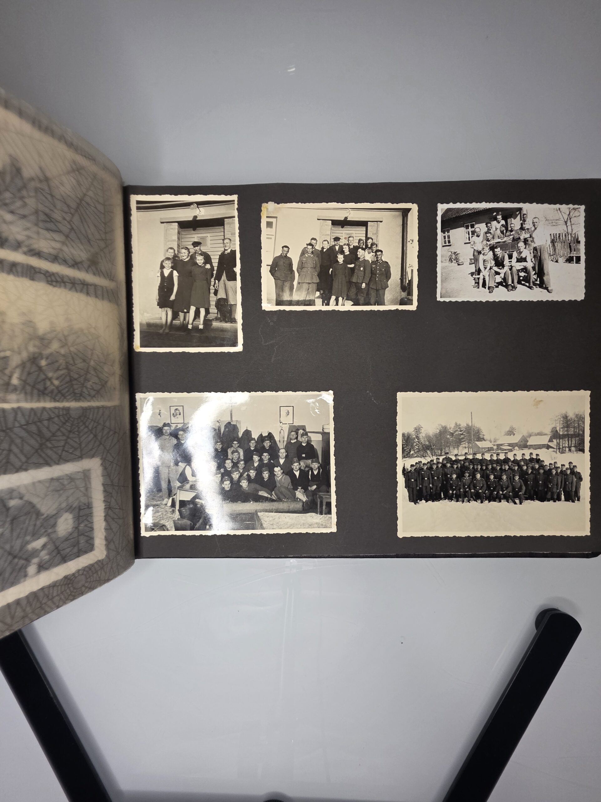 Original WWII German Photo Album “Meine Dienstzeit” - Image 7