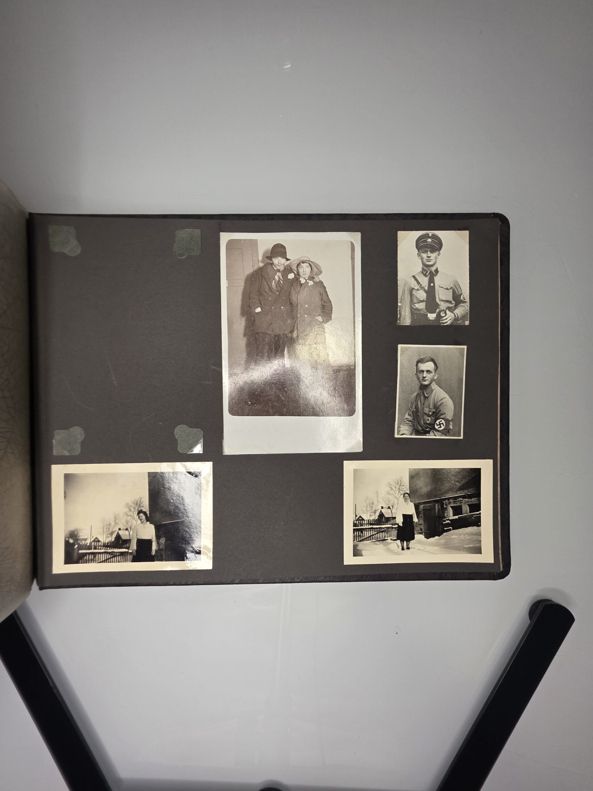 Original WWII German Photo Album “Meine Dienstzeit” - Image 2