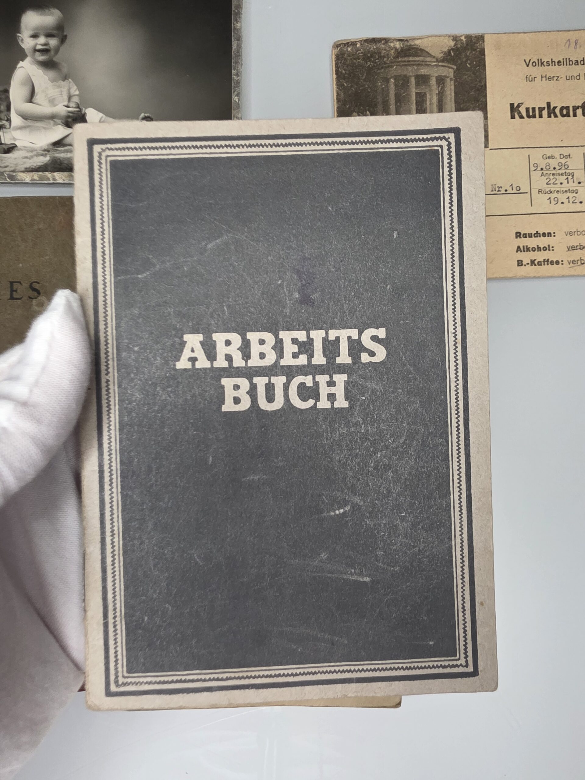 WWII German Document Collection – Rare 10-Piece Saxony Archive - Image 5