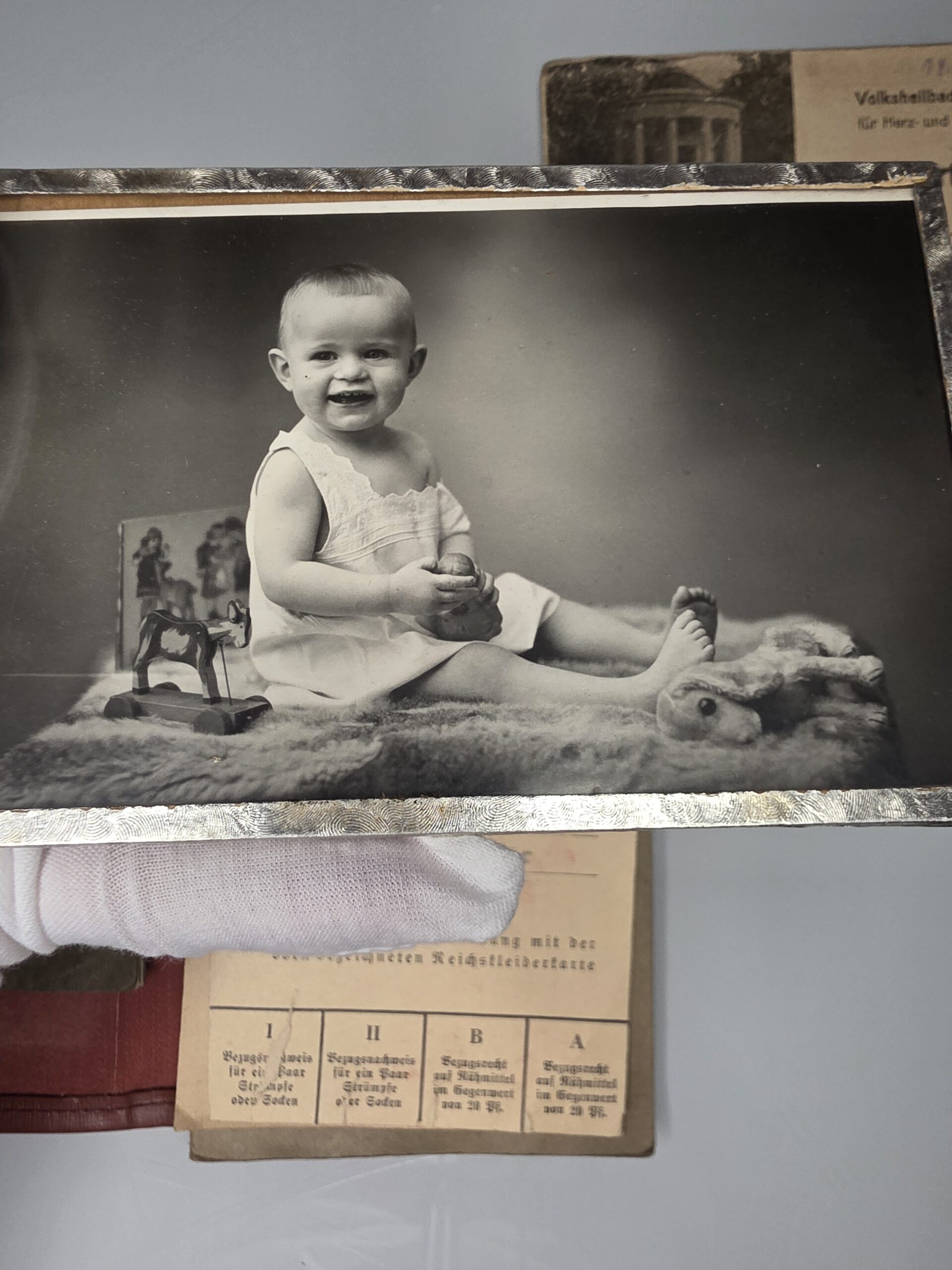 WWII German Document Collection – Rare 10-Piece Saxony Archive - Image 7