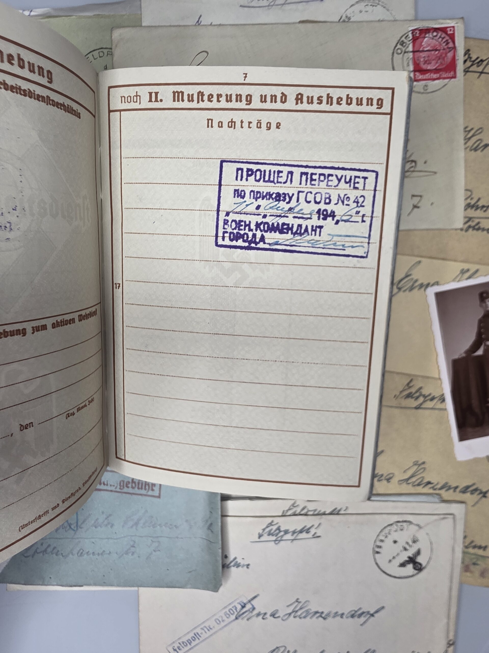 WWII German Wehrpass Archive – Feldpost & WWI Militärpass - Image 18