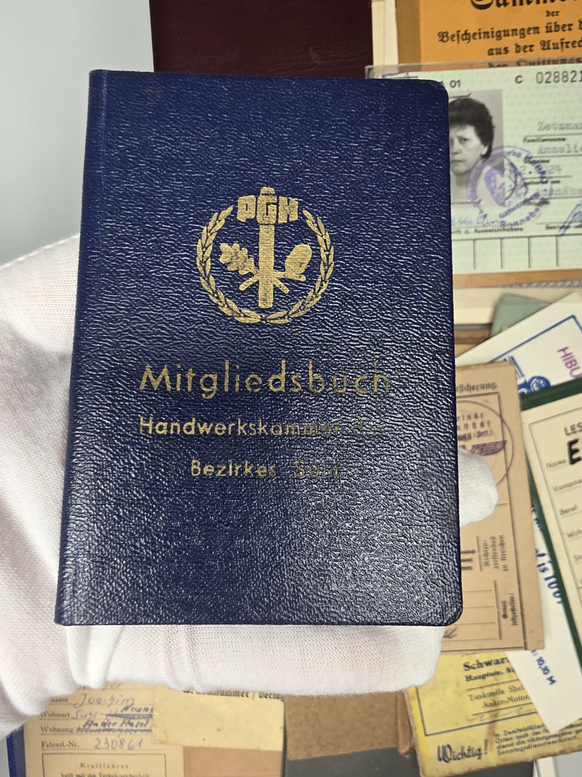 WWII German Document Archive 1938–1945 – Wehrmacht, IDs & Ration Papers - Image 2