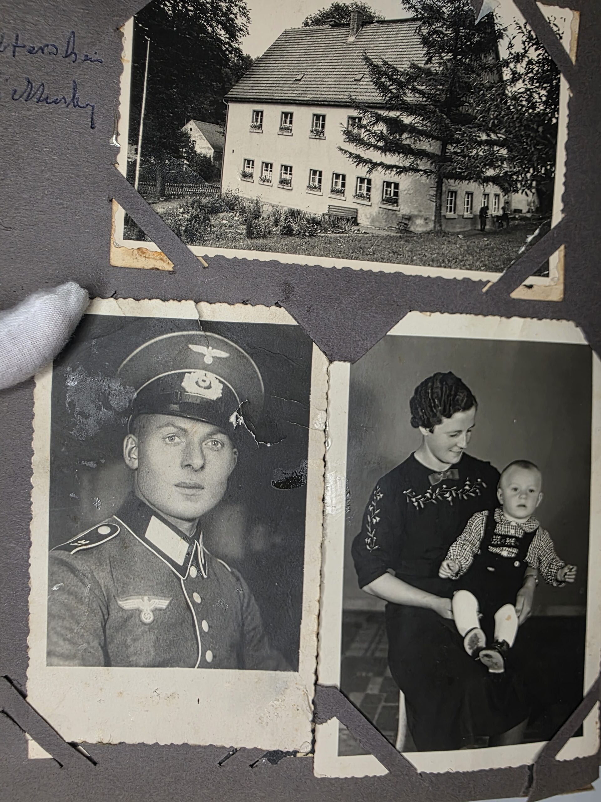 WWII German Wehrpass Group – 256th Infantry Division, Ostmedaille & Death Letter - Image 5